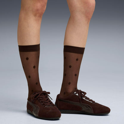 SPEEDCAT CROC WNS SHOES - CHOCOLATE FONDUE-PUMA BLACK