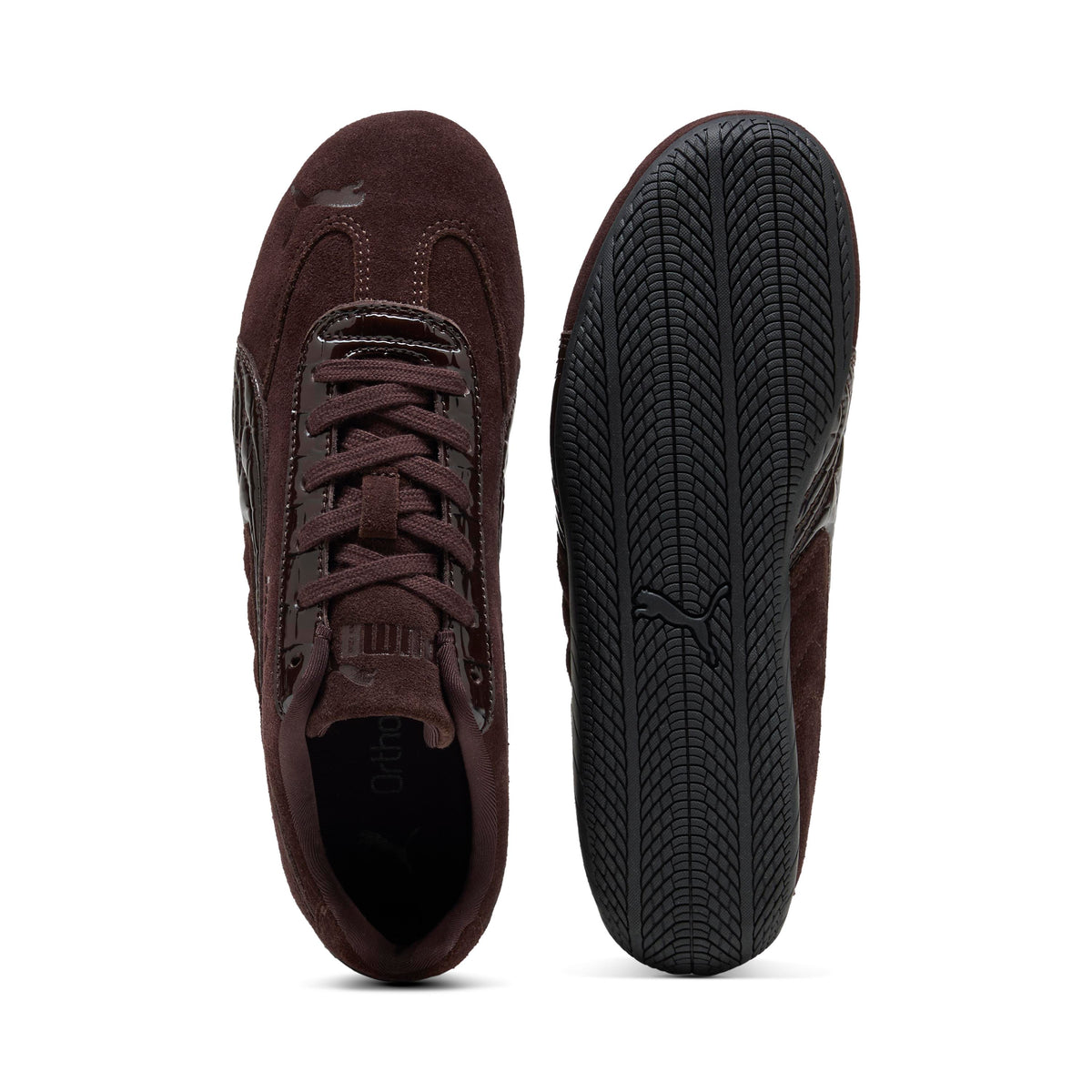 SPEEDCAT CROC WNS SHOES - CHOCOLATE FONDUE-PUMA BLACK