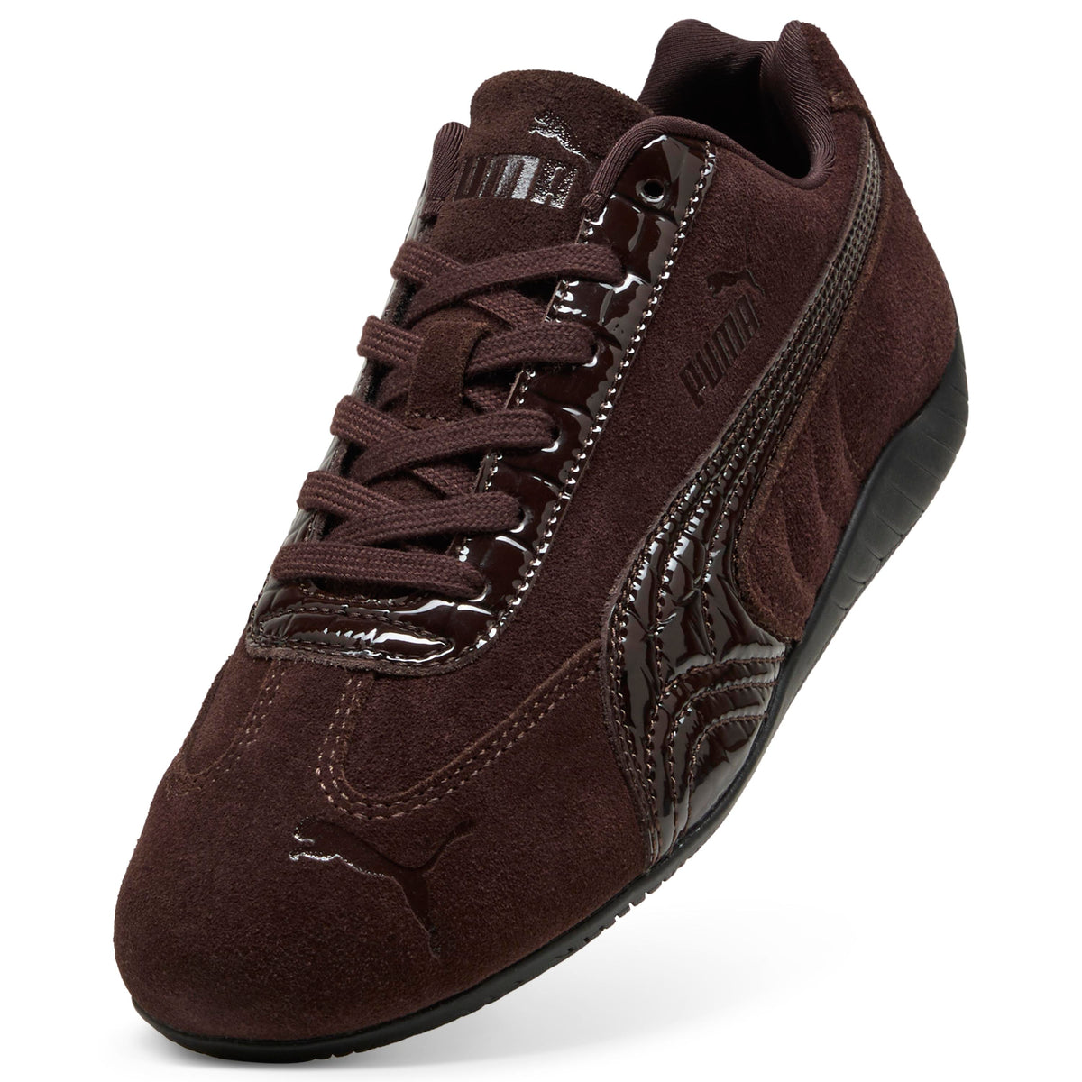 SPEEDCAT CROC WNS SHOES - CHOCOLATE FONDUE-PUMA BLACK