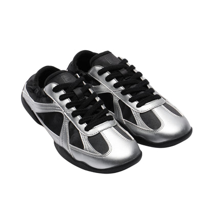 FILA GLIO SHOES - BLACK/SILVER/BLACK