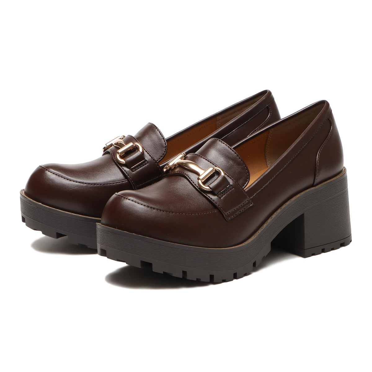 ABC SELECT TANK LOAFER 6.5 - DK.BROWN SHOES