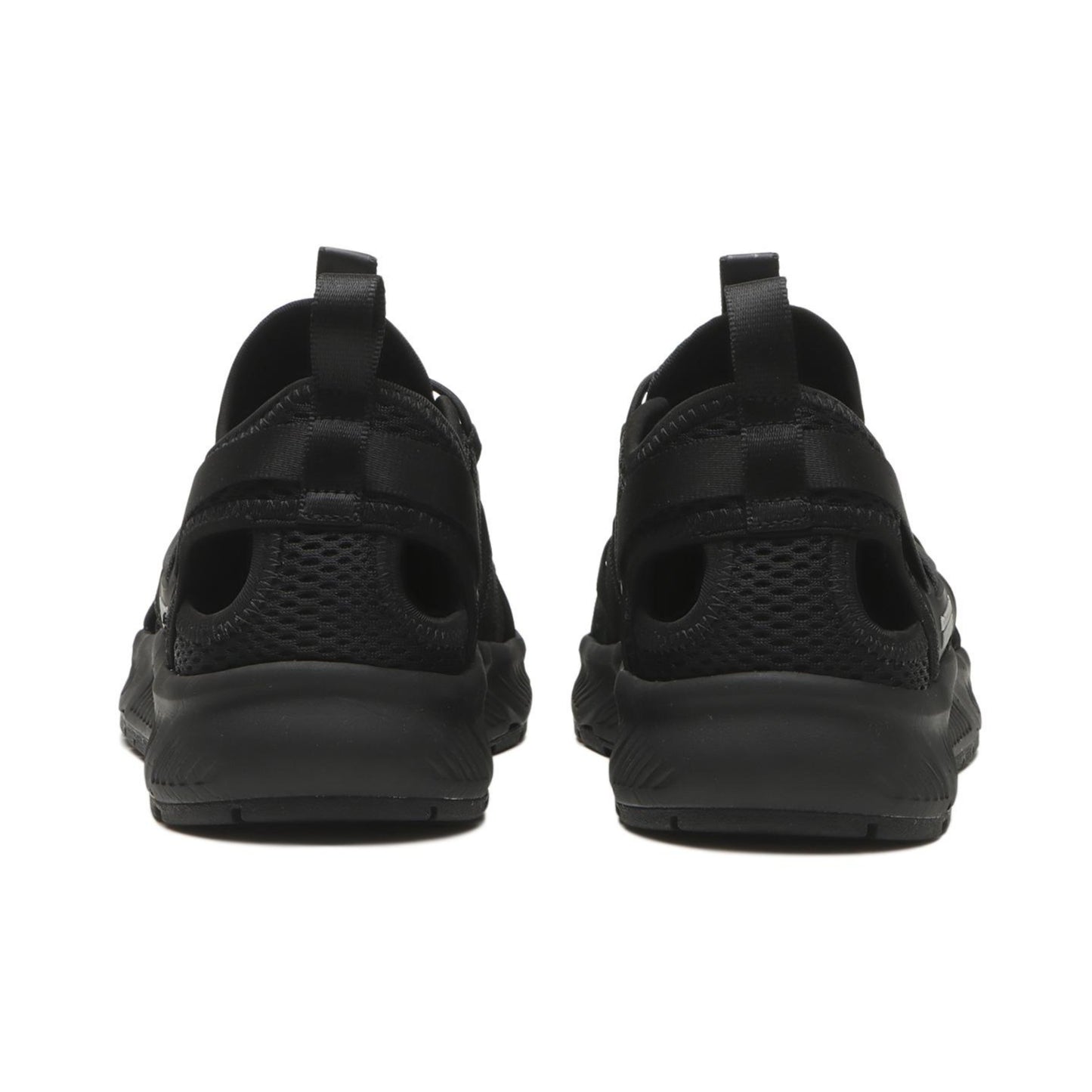 DRAINAGE LACE SHOES - BLACK