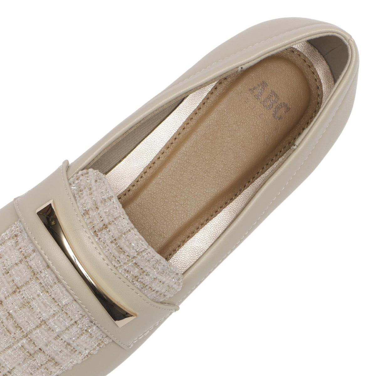 ABC SELECT PUFF LOAFER 1.5 SHOES - BEIGE