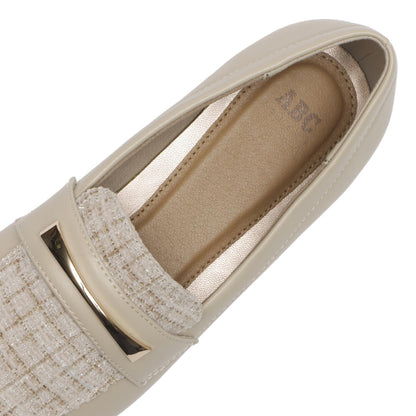 ABC SELECT PUFF LOAFER 1.5 SHOES - BEIGE