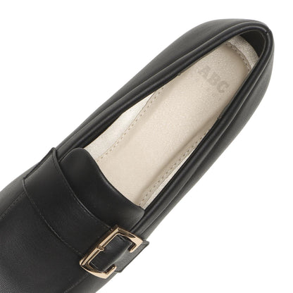 ABC SELECT PUFF HEEL LFR 3.5 SHOES - BLACK