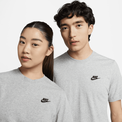 ÁO NAM AS M NSW CLUB TEE - DK GREY HEATHER/BLACK