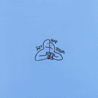ÁO THUN WHAT IT ISNT X ABC-MART "ĂN&THUA" - SKY BLUE