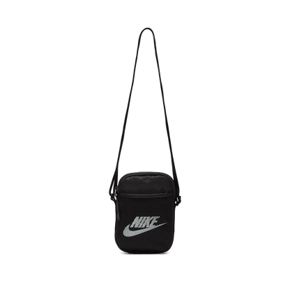 TÚI NK HERITAGE S CROSSBODY - BLACK-BLACK-WHITE