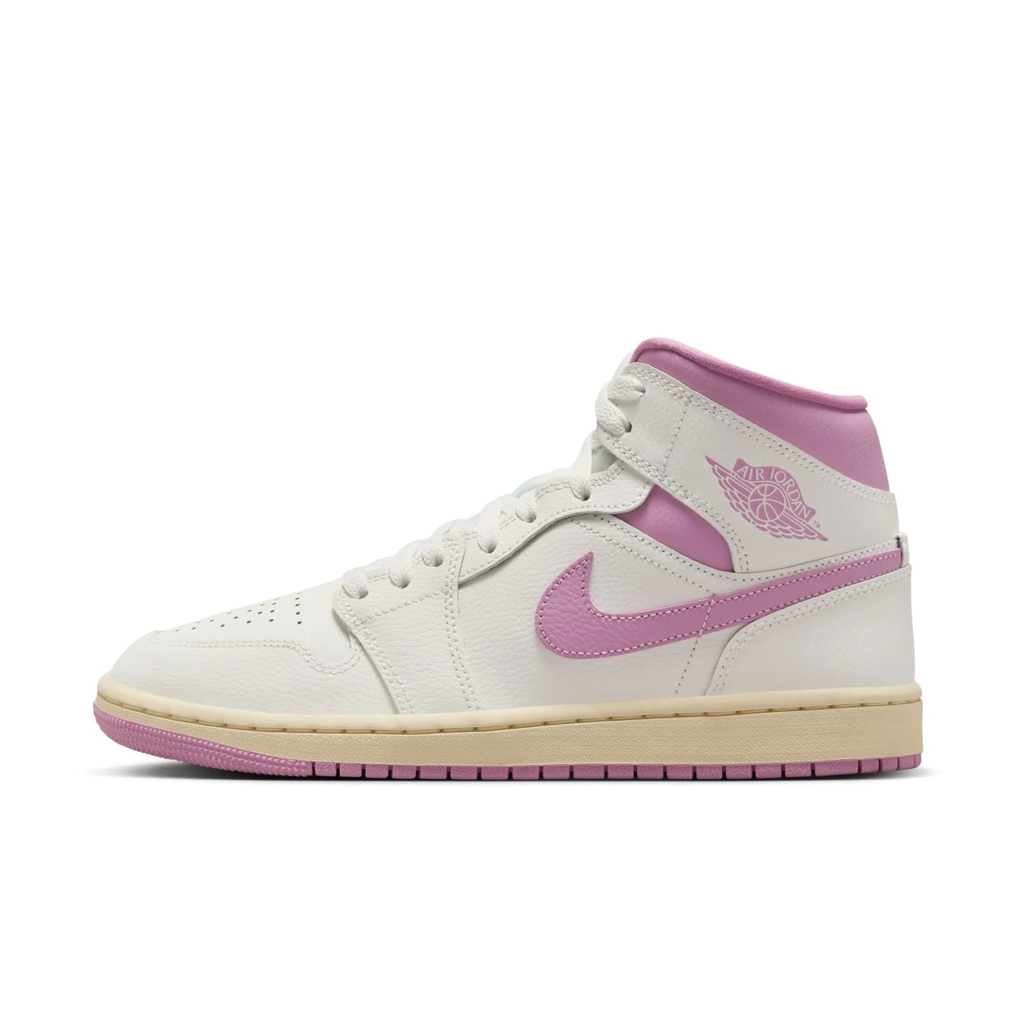 GIÀY WMNS AIR JORDAN 1 MID - SAIL/ORCHID