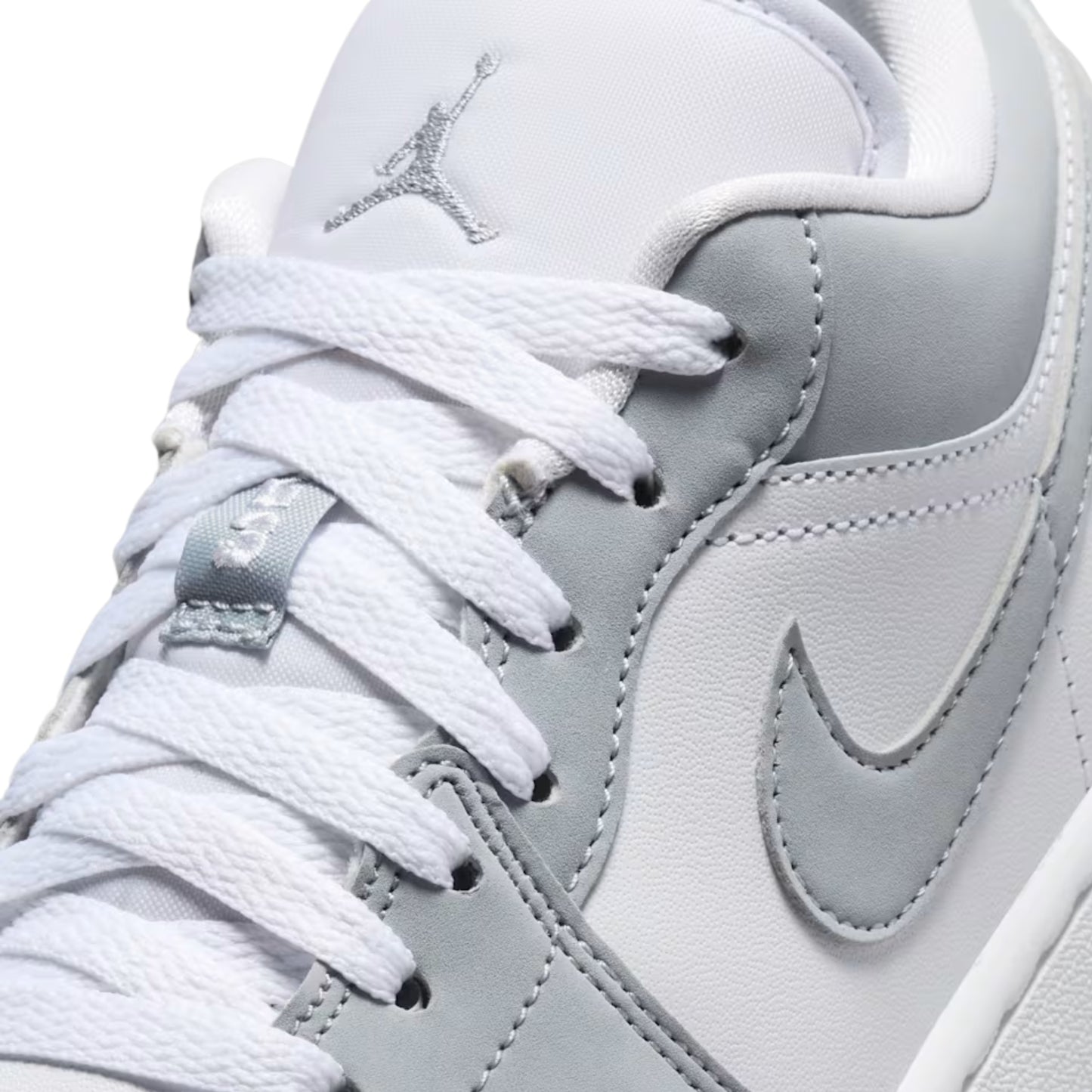 GIÀY NIKE WMNS AIR JORDAN 1 LOW - WHITE/WLFGRY