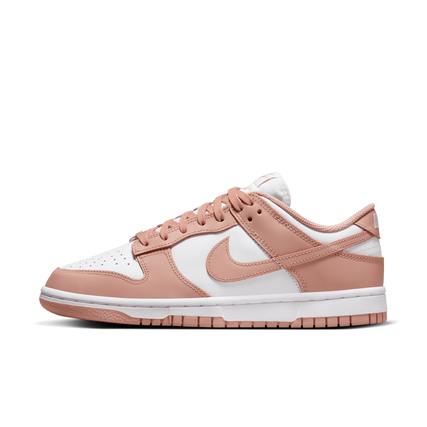 GIÀY W NIKE DUNK LOW - WHITE/ROSE WHISPER