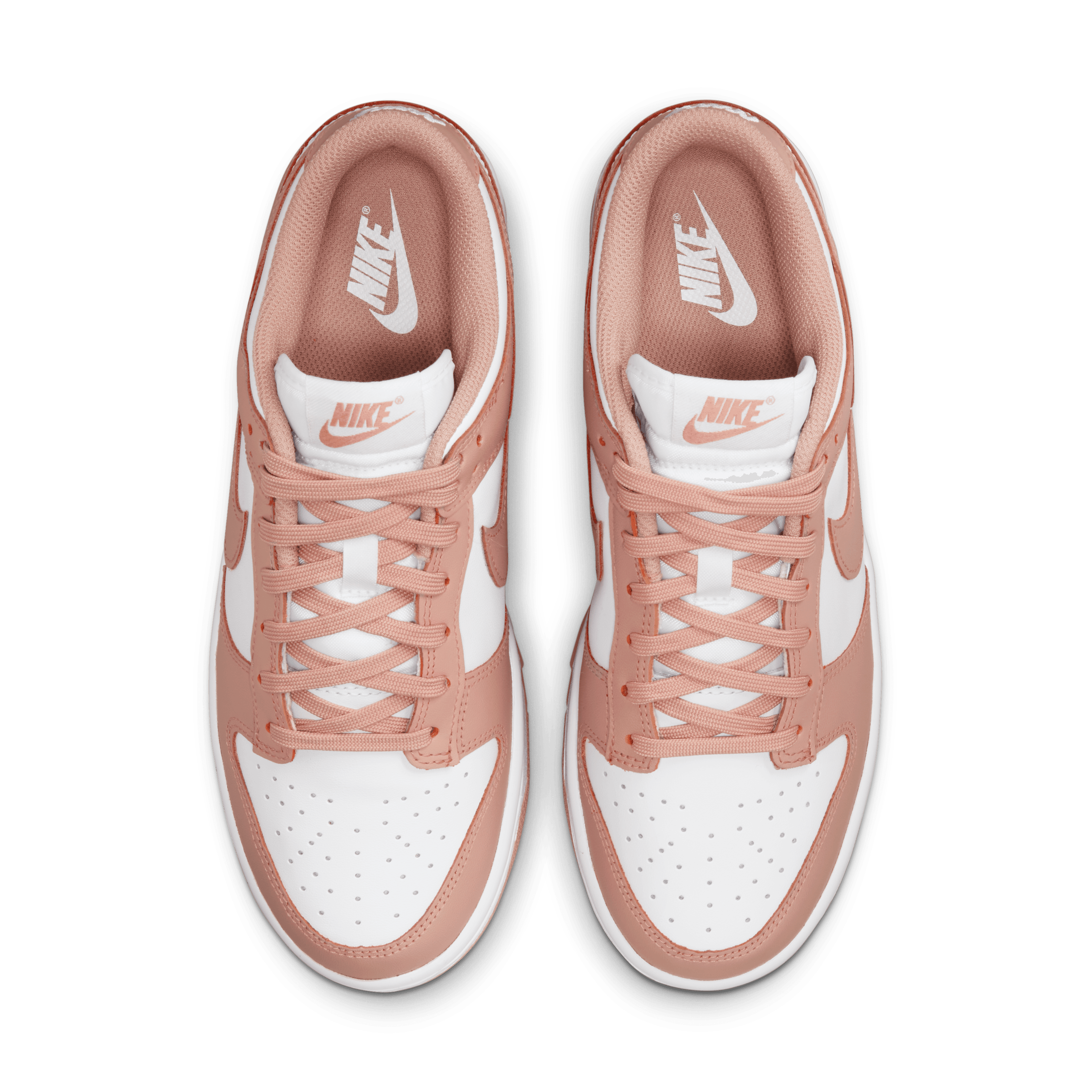 nike dunk blanche et rose