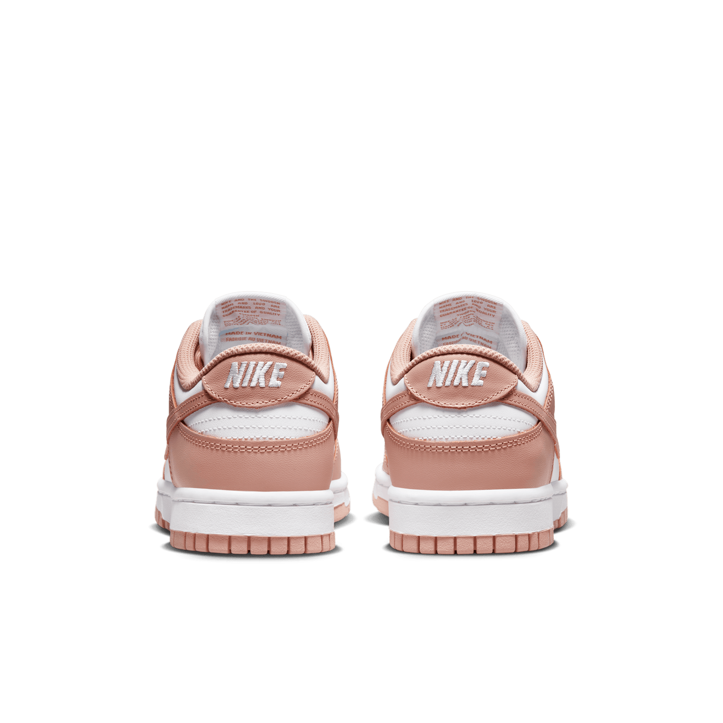 GIÀY W NIKE DUNK LOW - WHITE/ROSE WHISPER