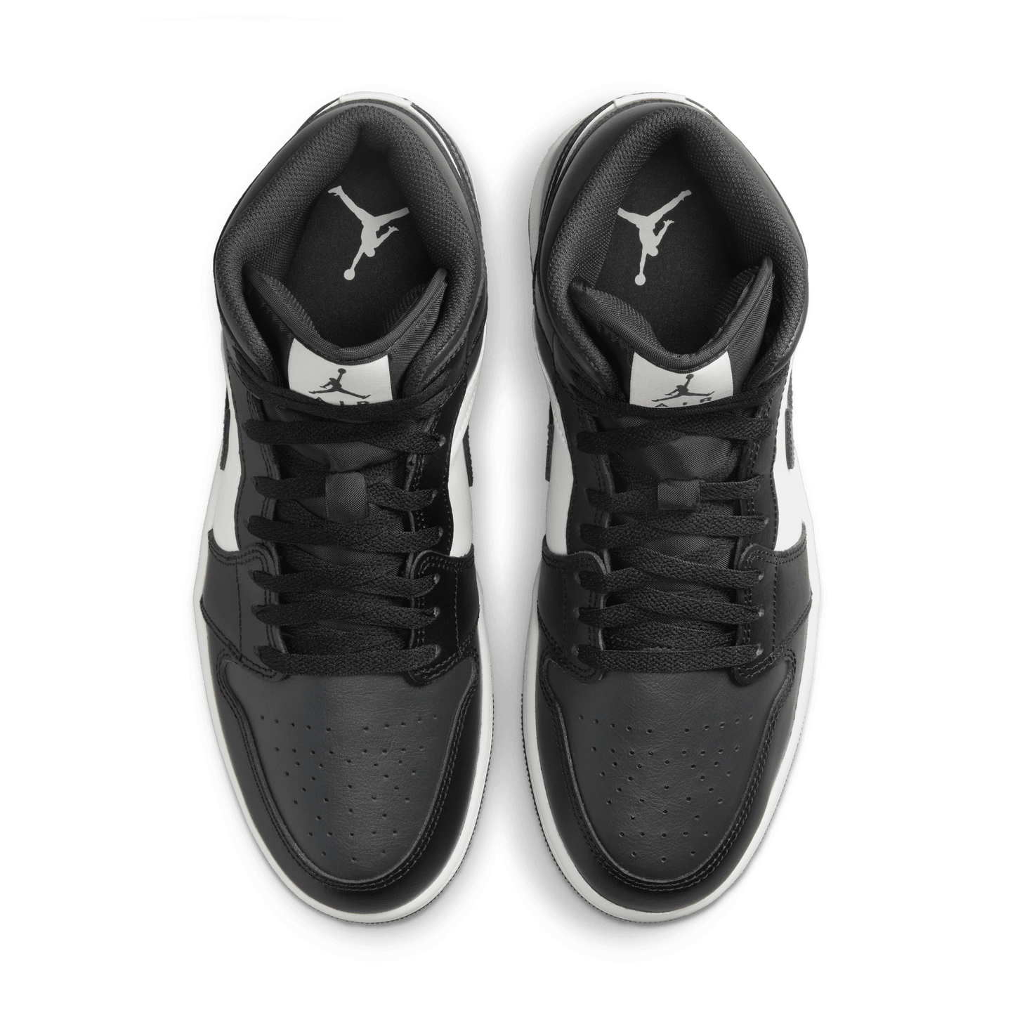 GIÀY AIR JORDAN 1 MID - BLACK/OFFNOR