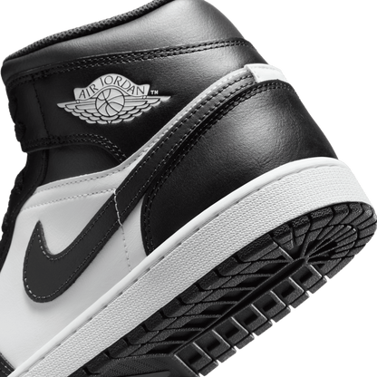 GIÀY AIR JORDAN 1 MID - BLACK/OFFNOR