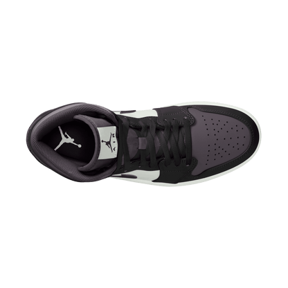 GIÀY AIR JORDAN 1 MID - BLACK/OFFNOR