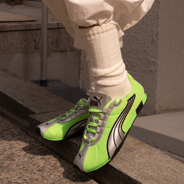 H-STREET OG SHOES - FIZZY GREEN-PUMA SILVER