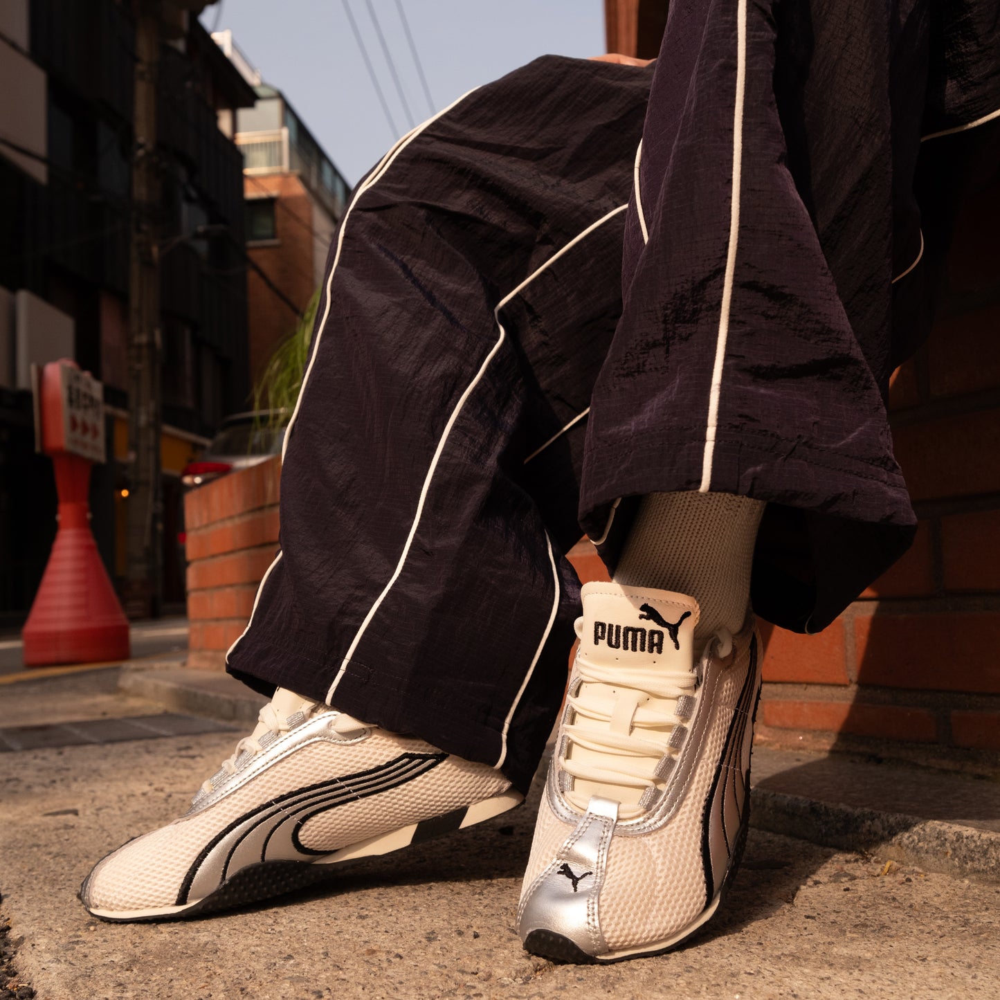 H-STREET OG SHOES - FROSTED IVORY-PUMA SILVER