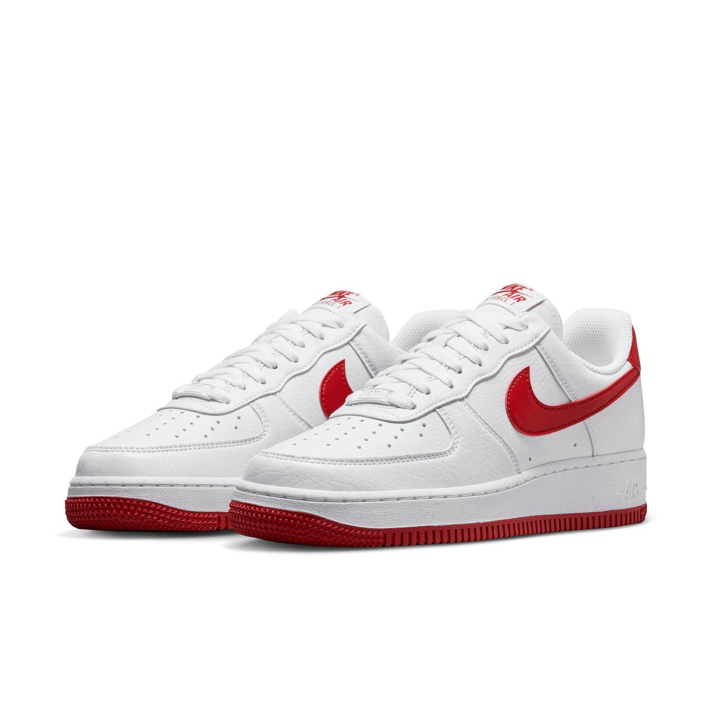 GIÀY WMNS AIR FORCE 1 '07 NN - WHITE/GYM RED-WHITE-VOLT