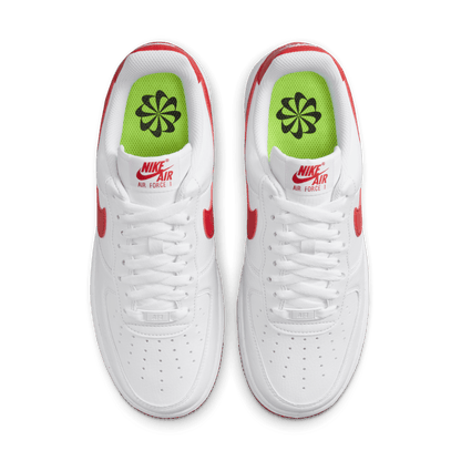 GIÀY WMNS AIR FORCE 1 '07 NN - WHITE/GYM RED-WHITE-VOLT