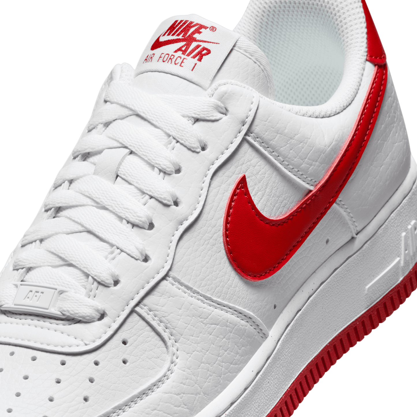 GIÀY WMNS AIR FORCE 1 '07 NN - WHITE/GYM RED-WHITE-VOLT