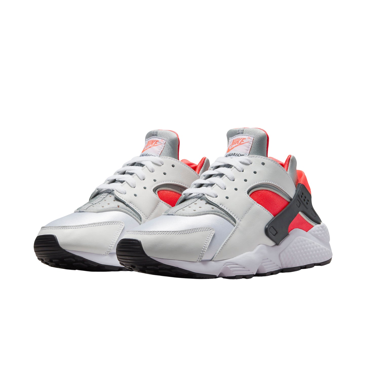 GIÀY NIKE AIR HUARACHE - WHITE/METALLIC SILVER-INFRARED 23-BLACK