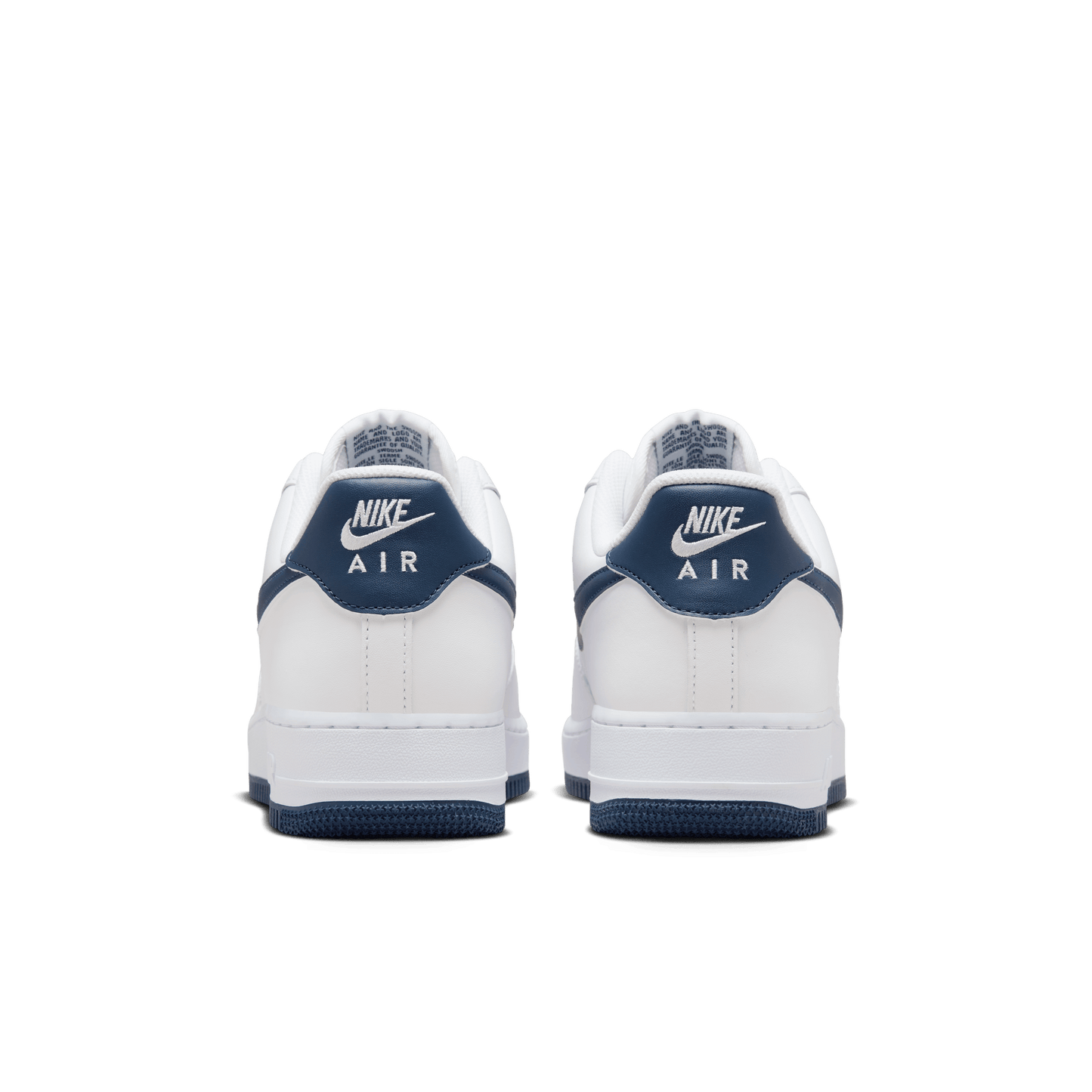 GIÀY AIR FORCE 1 '07 - WHITE/MIDNIGHT NAVY-WHITE