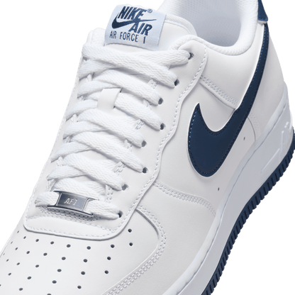 GIÀY AIR FORCE 1 '07 - WHITE/MIDNIGHT NAVY-WHITE