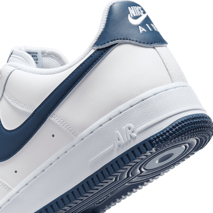 GIÀY AIR FORCE 1 '07 - WHITE/MIDNIGHT NAVY-WHITE