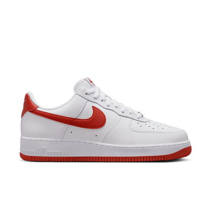 GIÀY AIR FORCE 1 '07 - WHITE/DRAGON RED-WHITE