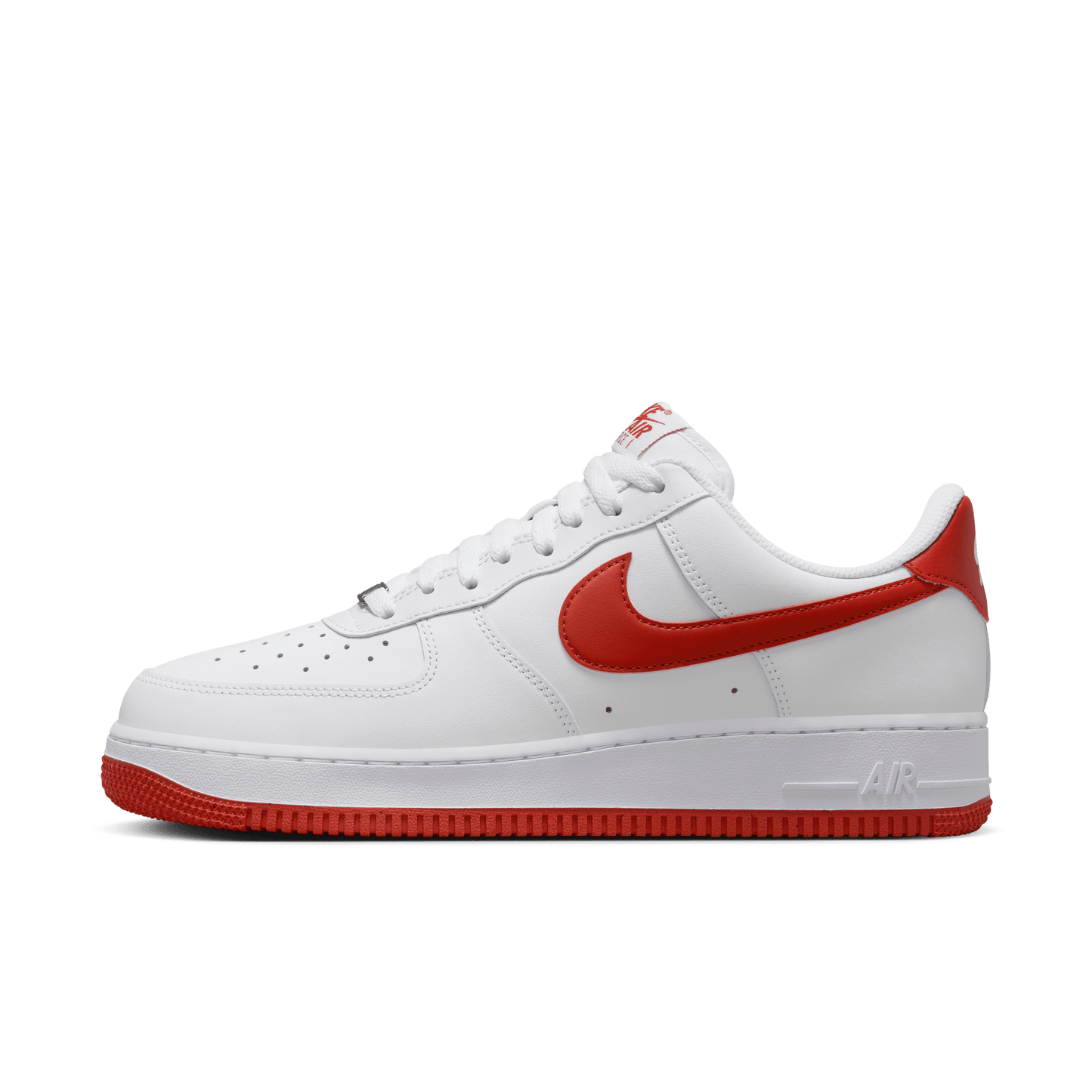 GIÀY AIR FORCE 1 '07 - WHITE/DRAGON RED-WHITE