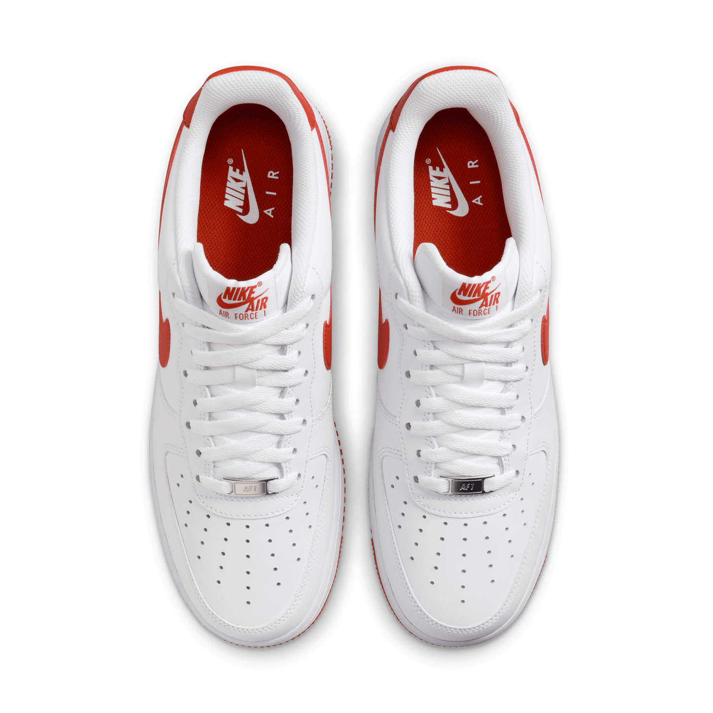 GIÀY AIR FORCE 1 '07 - WHITE/DRAGON RED-WHITE