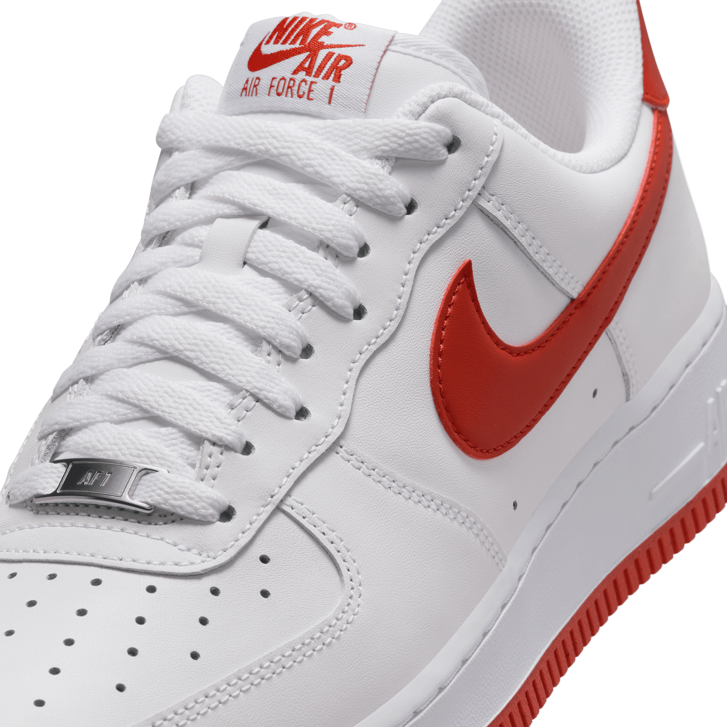 GIÀY AIR FORCE 1 '07 - WHITE/DRAGON RED-WHITE