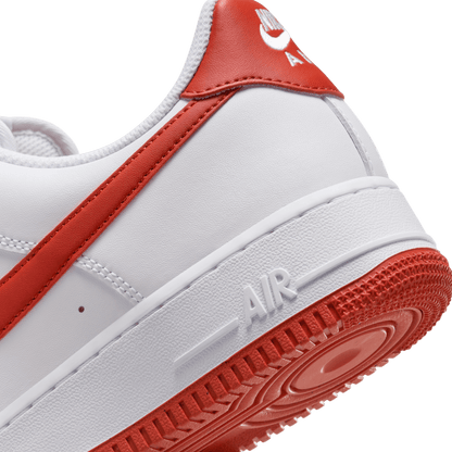 GIÀY AIR FORCE 1 '07 - WHITE/DRAGON RED-WHITE