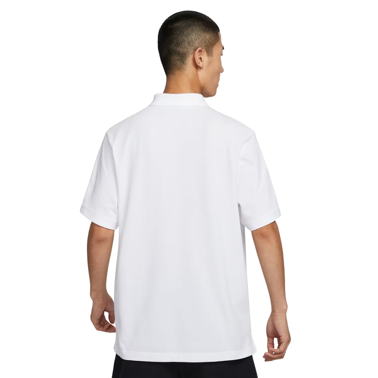 ÁO NIKE AS M NK CLUB SS POLO PIQU - WHITE/BLACK