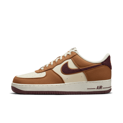 GIÀY AIR FORCE 1 '07 LV8 1 - LT BRITISH TAN/BURGUNDY CRUSH