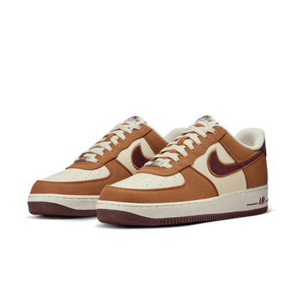 GIÀY AIR FORCE 1 '07 LV8 1 - LT BRITISH TAN/BURGUNDY CRUSH