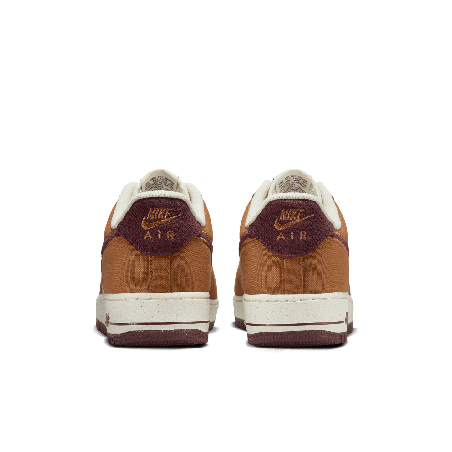 GIÀY AIR FORCE 1 '07 LV8 1 - LT BRITISH TAN/BURGUNDY CRUSH