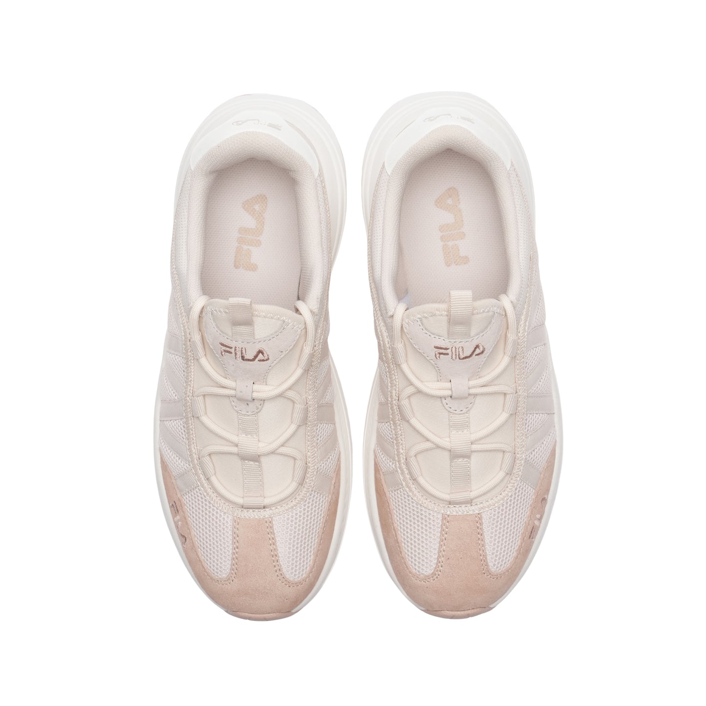 FILA WAVY DAY FLOW MS SHOES - BEIGE/BEIGE/WHITE