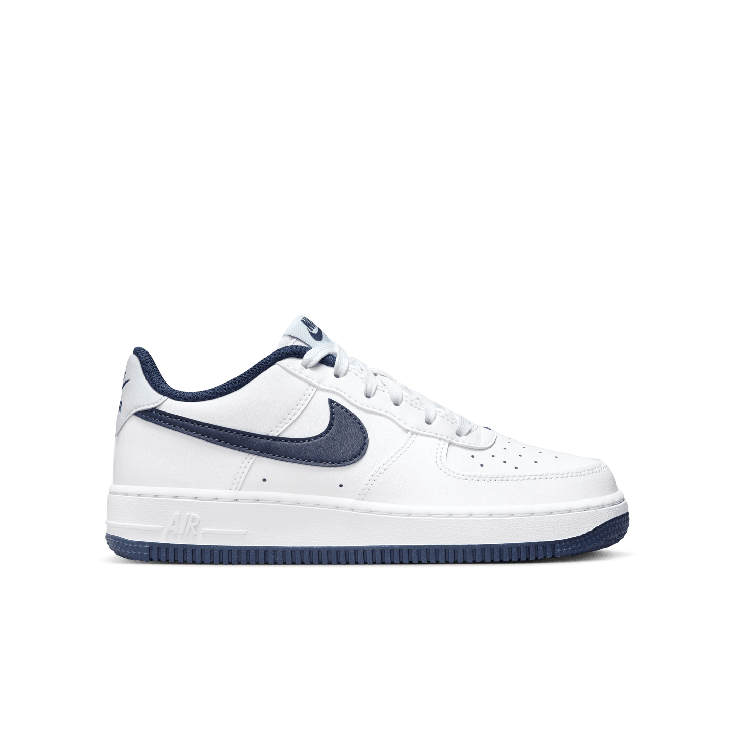 GIÀY AIR FORCE 1 (GS) - WHITE/MNNAVY