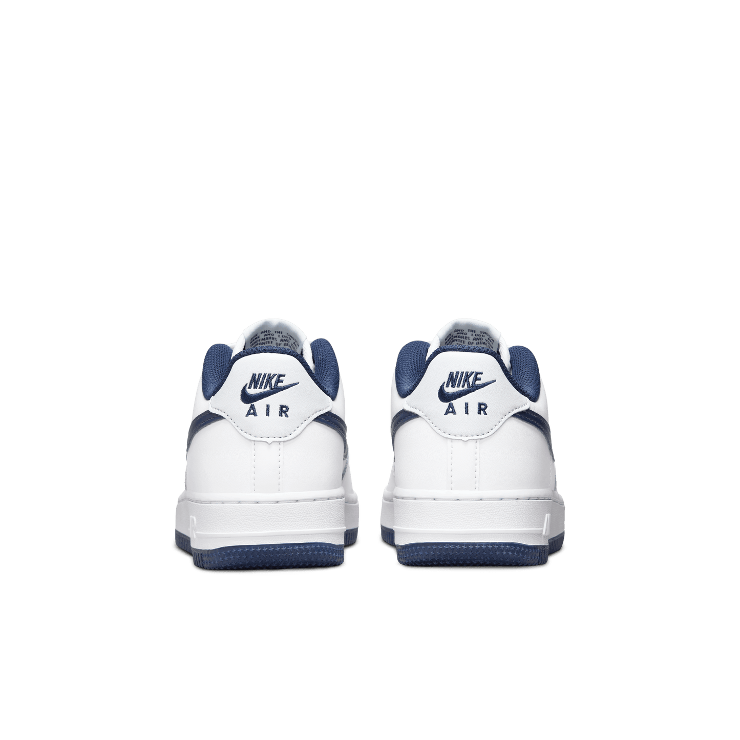 GIÀY AIR FORCE 1 (GS) - WHITE/MNNAVY