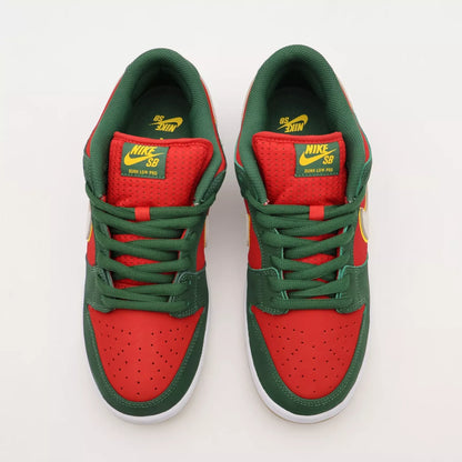 GIÀY NIKE SB DUNK LOW PRO PRM - FIR/WHITE