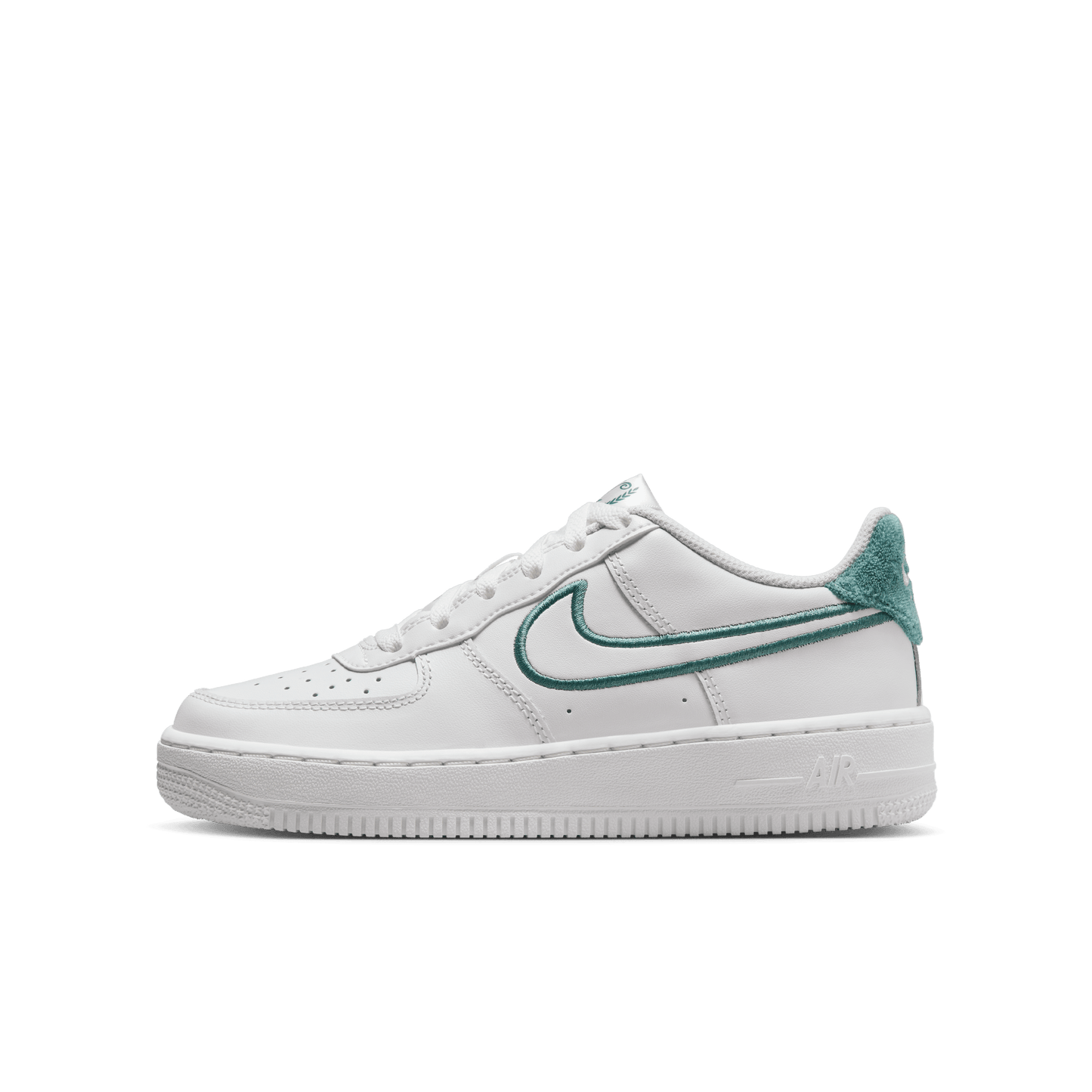 GIÀY AIR FORCE 1 LV8 3 (GS) - SUMMIT WHITE/SUMMIT WHITE-BICOASTAL