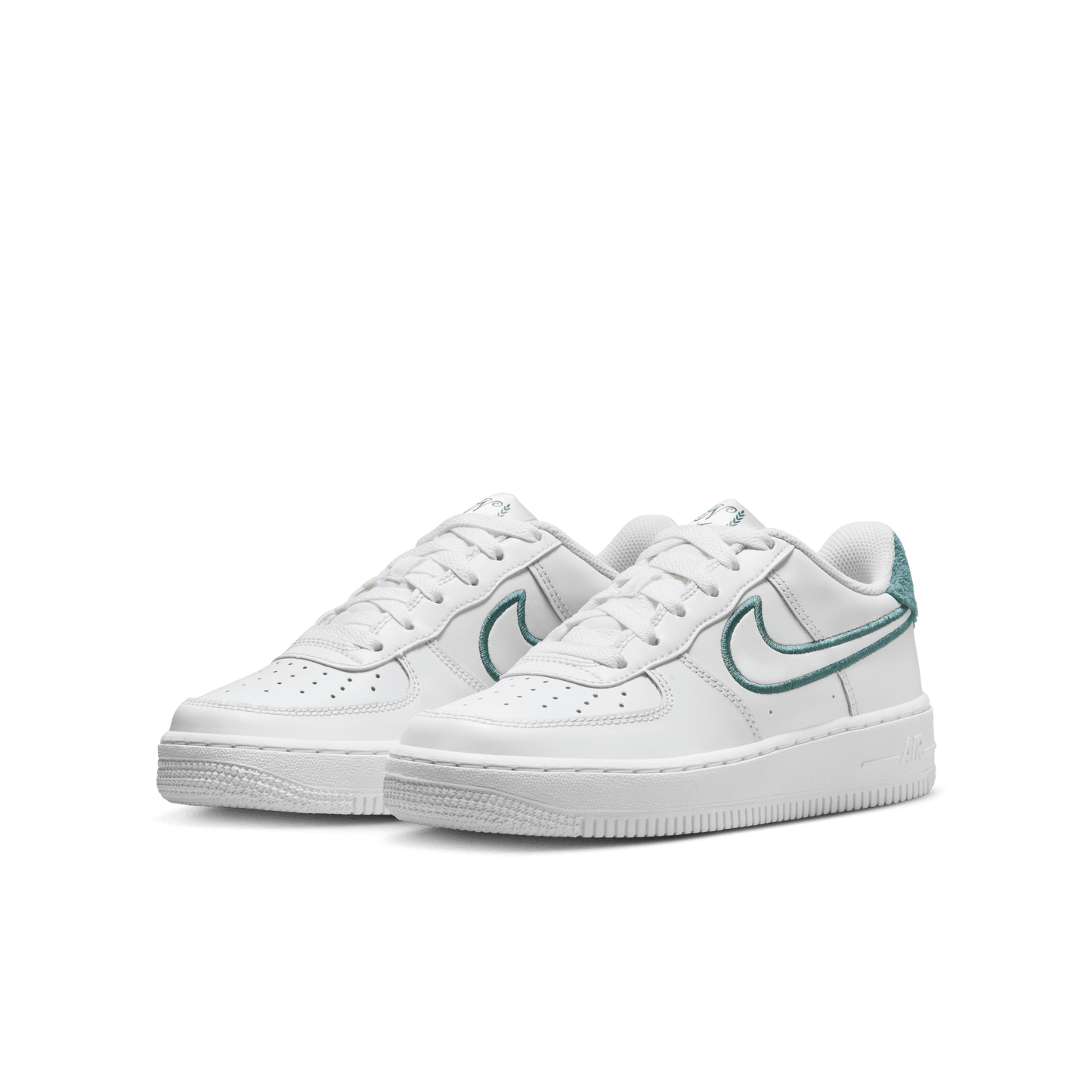 GIÀY AIR FORCE 1 LV8 3 (GS) - SUMMIT WHITE/SUMMIT WHITE-BICOASTAL