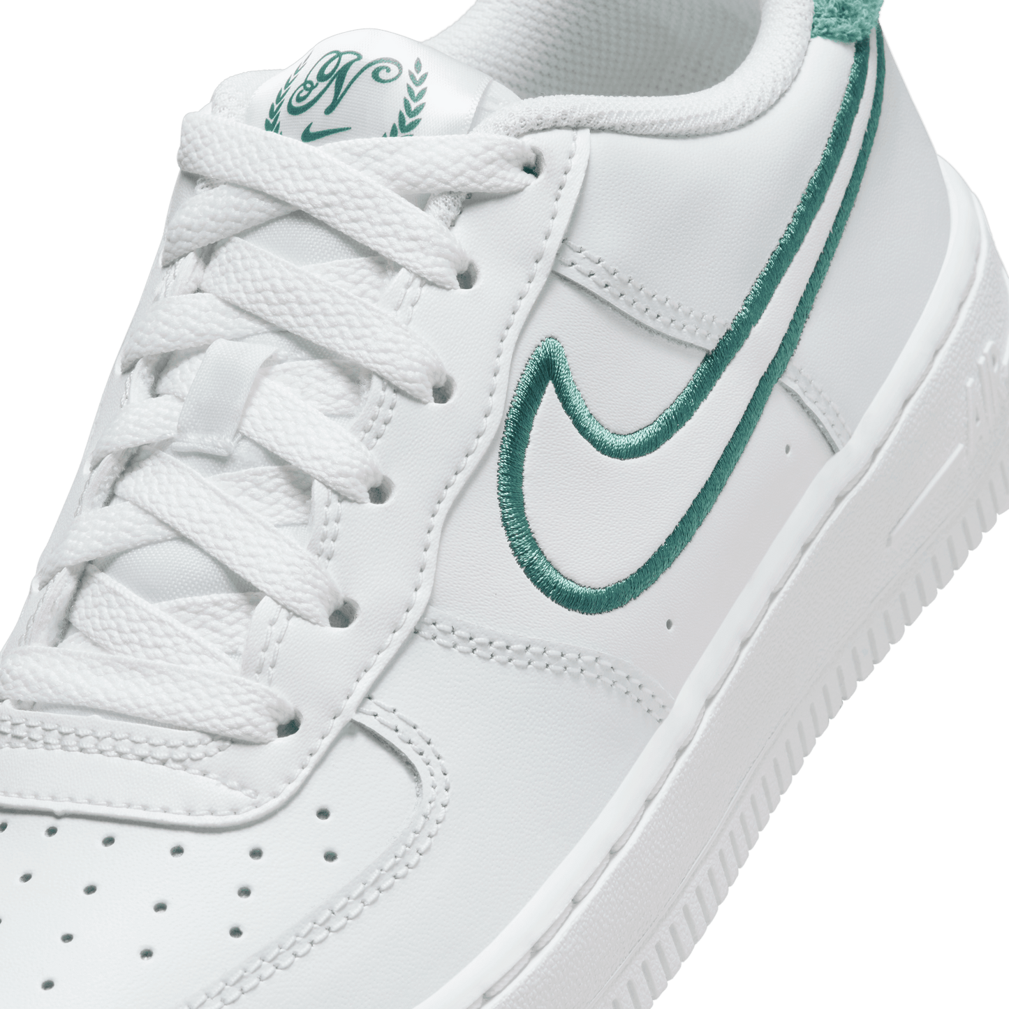 GIÀY AIR FORCE 1 LV8 3 (GS) - SUMMIT WHITE/SUMMIT WHITE-BICOASTAL