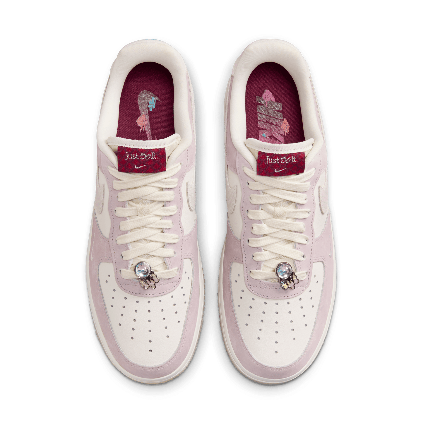 GIÀY WMNS AIR FORCE 1 '07 LX - SAIL/SAIL-SAIL-PLATINUM VIOLET