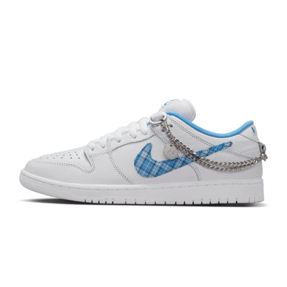 GIÀY NIKE SB DUNK LOW PRO - WHITE/UNVBLU