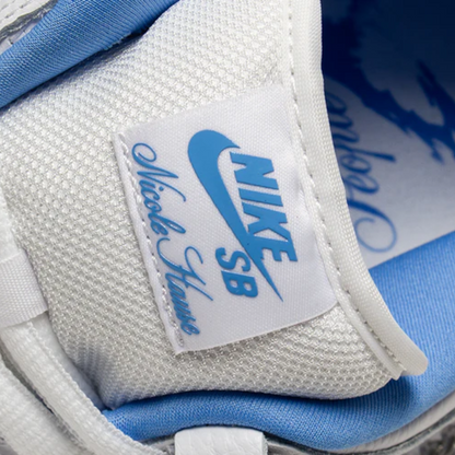 GIÀY NIKE SB DUNK LOW PRO - WHITE/UNVBLU