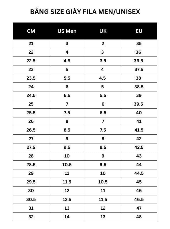 Fila Sandals Fila Shoes Size Chart Cm FILA Drifter Lines Slide