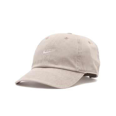NÓN NIKE U NK CLUB CAP U CB DENIM - COLLEGE GREY/WHITE
